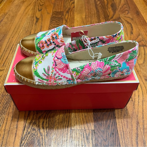Lilly Pulitzer for Target Espadrilles Size 8 NWT - Picture 6 of 7